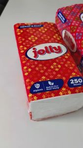 Jolly Facial Tissue 250 sheet 2 ply Tisu wajah 250s lembar Kemasan Box Praktis Isi Beragam 1 Hingga 4 - Lazada