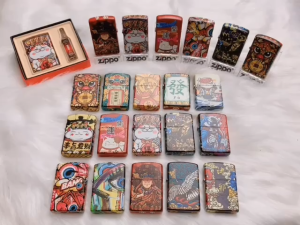 Bật Lửa Zippo Mỹ Nhật Sơn Tĩnh Điện 6 Mặt ( giao mẫu ngẫu nhiên ) Hộp Quẹt Thích Hợp Làm Quà Tặng ( KHÔNG XĂNG)