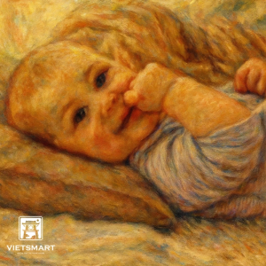 Tranh Vẽ Tay Theo Yêu Cầu – Phong Cách Ấn Tượng Họa Sĩ Pierre-Auguste Renoir | VIETSMART ART
