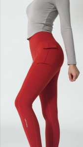 XEXYMIX Black Label Signature 360N Out Pocket Leggings Celana Olahraga Wanita - XWFLG01H3