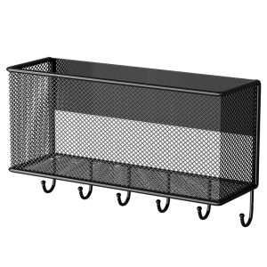 Magnetic Fridge Organizer Shelf for Condiments and Wrap Storage