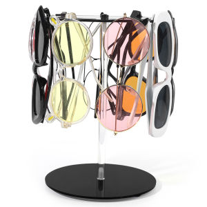 Rotatable Sunglasses Display Stand Multistyle Glasses Storage Racks Suitable for Glasses Storage Display Home Storage Bracket