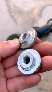 Nut Mur Kunci Mata Gerinda Drat M10 x 1.5mm Model Ring Pas Lebih Efisien