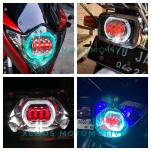 biled 4.5 inch universal lampu biled projie 4D lampu tembak daymaker