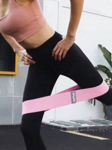 ยางยืดแรงต้าน ยางยืดออกกำลังกาย ยางยืดโยคะ ถุงผ้าหนา กระชับต้นขาและก้น