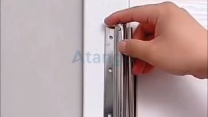 Stainless Steel Automatic Door Closer High Quality Buffer Hydraulic Spring Door Lock