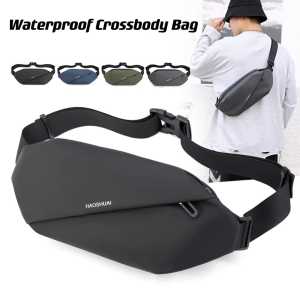 [Local Seller] Crossbody Bags Men Waterproof Shoulder Bag Sport Sling Bag Fashion Premium