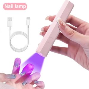 DUTRIEUX | Mini UV Light Cure Nails Lamp for Gel Nails LED Nail Lamp for Gel Polish Manicure USB Nail Dryer for Fast Curing