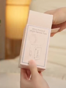 Smallest Fan (2026 New) 3600mAh Portable Mini Handheld Fan 3.5-inch 16900 RPM High-Speed Personal