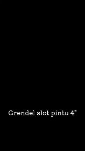 Grendel Pintu 4 Inch Stainless Steel Slot Pintu