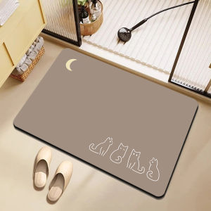 LUOYOUTE | Absorbent Non-slip Quick-drying Diatomite Bath Mat