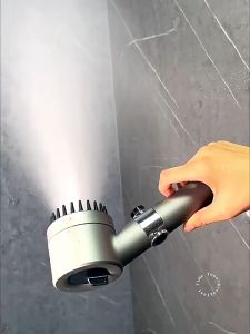 3 Mode Massagable High Pressure 4 IN 1 Shower Head With Filter Adjustable Removable Handheld Water Saving Shower Head
