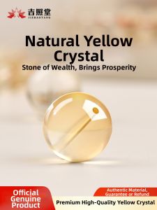 JIZHAOTANG | Yellow Crystal Beads Jewelry Making