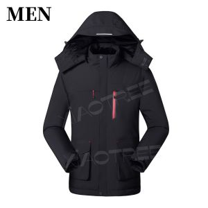 Heating Jacket Outdoor 3 Area Smart Heating Jackets Warm Coat Winter Thermal Clothing Heating Coat Outdoor skiing and camping