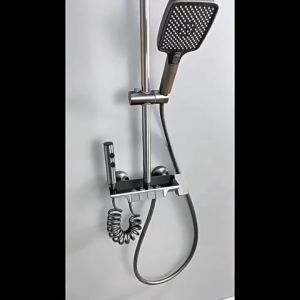 QUITE ชุดระบบฝักบัวอัจฉริยะในห้องน้ําติดผนังอุณหภูมิจอแสดงผลดิจิตอลชุดฝักบัวฝักบัวชุดก๊อกน้ําในห้องน้ํา