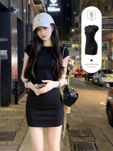 SUHUIQIAN | Slim Fitted Flared Short Summer Dress for Petite Height Women