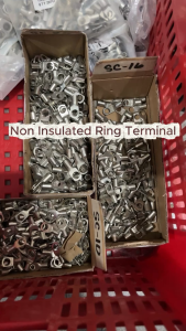 Non-Insulated Ring Terminal / SC Type / 10mm² 16mm² 25mm² 35mm² 50mm² / M8 M10 / Wire Connector