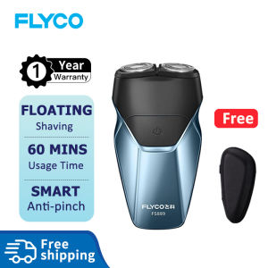 Flyco Electric Shaver Razor for Men Original Waterproof Rechargeable Washable Mini Portable FS887/FS888/FS889