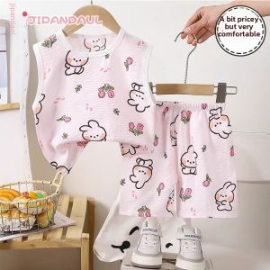 JIFANPAUL | Sleeveless Shorts Set for Children