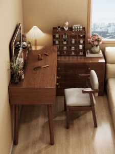 OYIla | Multi-functional Vanity Desk Dresser Bedside Cabinet Mirror