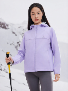 Kelme | Waterproof Windproof Hooded Fleece Lined Softshell Jacket