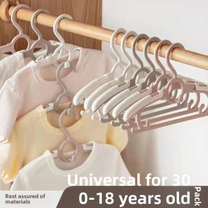 Childrens Small Clothes Hanger Home Use Baby Clothes Storage Rack Non-Slip Multi-Function Drying Clothes Hanger Adjustable