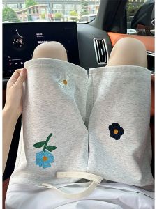 Quần Short Thể Thao Nam Thêu Hoa Màu Trắng Xám Mùa Hè Ngoài Trời Quần Dài Năm Điểm Thường Ngày Quần Dài Thường Ngày