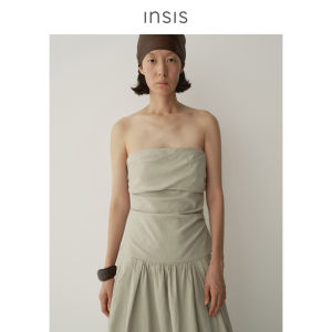 INSIS FEMME | Single-Sided Pleated Fold Camisole Spring New Fashion 2026