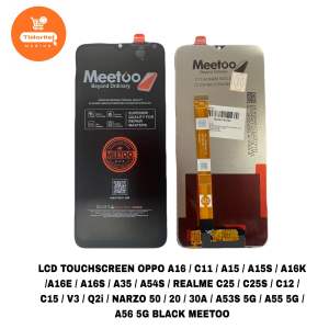 LCD TOUCHSCREEN OPPO A16 / A16S / ME C25 BLACK