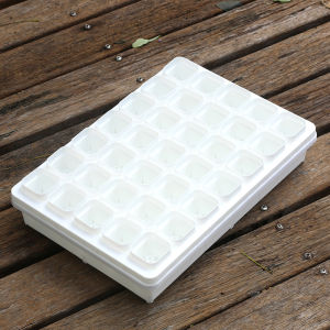 Extra Thick 4cm Diameter Plastic Pot Mini Thumb Planting Basket Special for Succulent Garden Simplistic Style Floral Vase