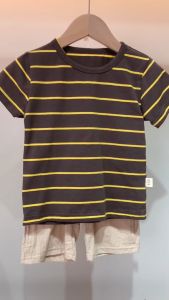 Kid clothes for boy set striped cotton fashion baby boy Clothing Sets baby Casual high quality Comfortable Soft