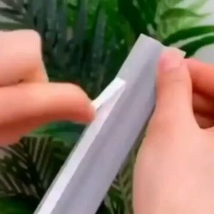 Self-Adhesive Weatherproof Sealing Strip for Windows and Doors - Windproof Dustproof Rainproof Noise-Reducing Tape with Textured Design for Enhanced Insulation Sealant Waterproof