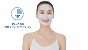 Rilastil Aqua Moisturizing Mask 75ml with Hyaluronic Acid Ceramides and Omega 6 Moisturize and Repairing & Nourishing water loss prevention All Skin Type