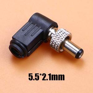 Gói Số Lượng Lớn 2-10 Chiếc Bộ Chuyển Đổi Giắc Cắm Nguồn DC 90 Độ 35x135mm Sang 60x44mm Đầu Nối Hàn Cho Thiết Bị Điện Tử