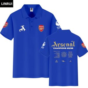 Commemorative Football Fan Shirt Polo Short Sleeve T-Shirt