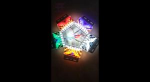1 Pc - R/E QUEEN 24V (11.5cm x 9cm) Waterproof LED Truck Side Marker Lamp Clearance Light for All Truck Trailer Elf Forward Tractor Jeep Bus etc.