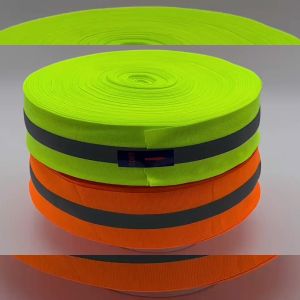 2Inch Reflective Cloth Tape 100M Polyester Reflective Safety For Shirts