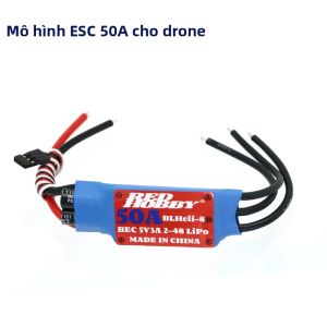 mitoot | RedHobby 50A Bộ Điều Khiển Tốc Độ Không Chổi Than Hai Chiều BLheli-S Cho Máy Bay RC Ô Tô Tàu Thuyền Động Cơ Đẩy Khí Nén Dưới Nước Tương Thích 2-4S