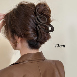 กิ๊บติดผมขนาดใหญ่สำหรับผู้หญิง สไตล์เกาหลี ทรงหัวปลาฉลาม ใหม่ล่าสุด 2025 กิ๊บติดผมแบบหน้าม้า ตกแต่งผม ชุบเงิน