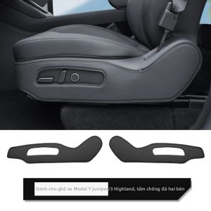 Tesla Model Y Ghế Chống Đá Pad Juniper/3 Highland Side Vỏ Bảo Vệ Nội Thất Ô Tô Phụ Kiện Chống Trầy Xước Da Nhân Tạo