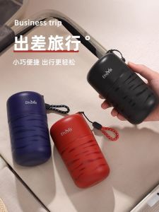 Bộ Cốc Đựng Đồ Vệ Sinh Cá Nhân Du Lịch Cầm Tay Đựng Bàn Chải Đánh Răng Cốc Đựng Nước Súc Miệng Nhỏ Gọn Dùng Cho Chuyến Công Tác