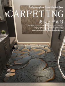 Premium Entrance Mat Home Door Mat Anti-Slip Household Living Room Carpet Customizable Dirt Resistant Hallway Foot Pad