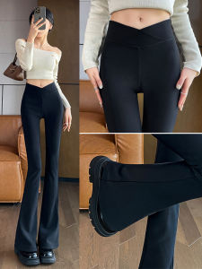 Spring Fashion High-Waist Drape Flared Leisure Pants