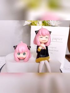 Ready Stock Original FuRyu Spy × Family Anya Forger Dual Head Noodle Stopper 10cm PVC Figure Collection Present Birthday Gift 间谍过家家阿妮亚阿尼亚泡面压正版手办礼物收藏摆件