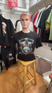 Kaos Pria Wanita Gambar 3D Premium Katun 24s Jaga Bumi H0598 By Hans & Co