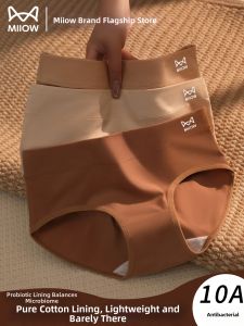 MiiOW | Cotton Antibacterial Seamless Womens Briefs