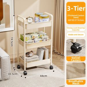 evesigar | Multifunctional Room Storage Shelf Multilayer Mobile Organizer