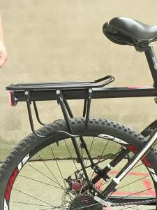 Deemount Bicycle Luggage Carrier Cargo Rear Rack Shelf Cycling Bag Stand Holder Trunk Fit 20-29 Mtb &4.0 Fat Bike