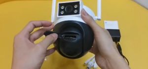 V380 PRO CCTV Dual Lens 360° Panoramic Monitoring HD 8MP Smart WiFi Color Night Vision IP67 CCTV