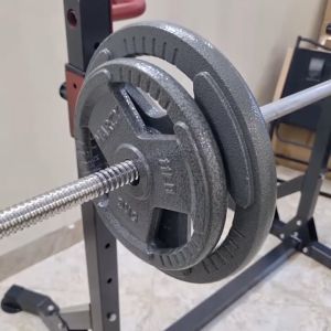 Tạ đĩa gang phủ sơn sấy KINGBOX phi 28mm - 2.5kg - 5kg - 10KG - 15kg / 1 bánh ( hàng nhập khẩu)